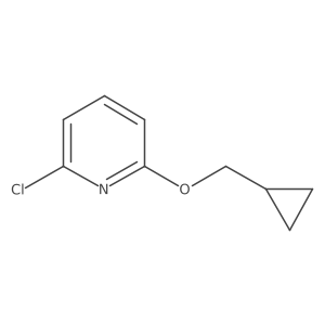 2-Chloro-6-(cyclopropylmethoxy)pyridine结构式