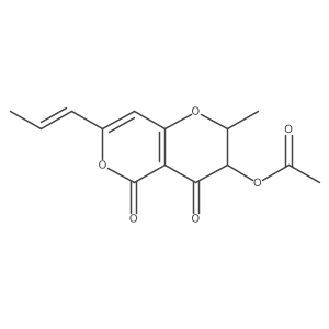 Radicinin monoacetate结构式