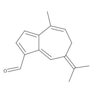 4-methyl-7-propan-2-ylidene-6H-azulene-1-carbaldehyde Structure