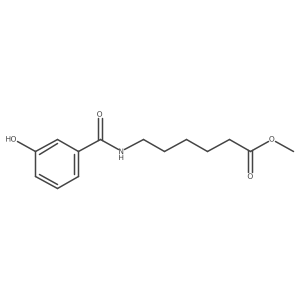 Methyl 6-[(3-hydroxyphenyl)formamido]hexanoate Structure