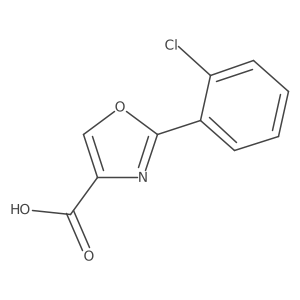 2-(2-chlorophenyl)oxazole-4-carboxylic acid Structure