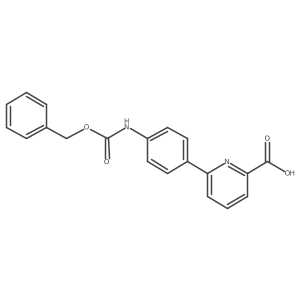 6-(4-Cbz-Aminopheny)picolinic acid Structure