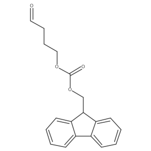 Carbonic acid, 9H-fluoren-9-ylmethyl 4-oxobutyl ester结构式