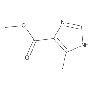 Methyl 4-iodo-1H-imidazole-5-carboxylate Structure