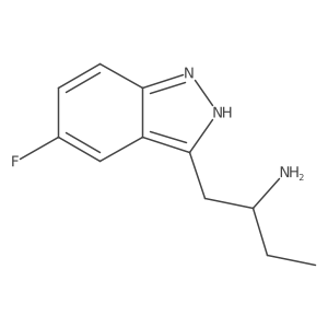 1-(5-fluoro-1H-indazol-3-yl)butan-2-amine Structure