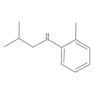 N-(Isobutyl)-2-methylaniline Structure