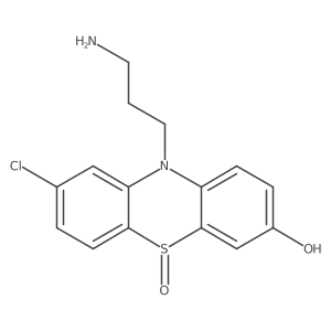 10H-Phenothiazin-3-ol, 10-(3-aminopropyl)-8-chloro-, 5-oxide结构式