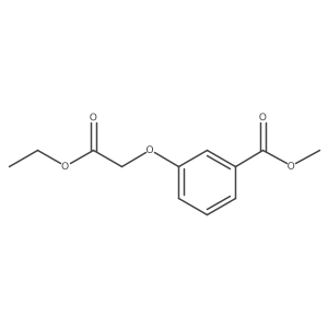 Methyl 3-(2-ethoxy-2-oxoethoxy)benzoate Structure