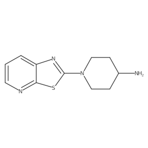 1-(Thiazolo[5,4-b]pyridin-2-yl)piperidin-4-amine Structure