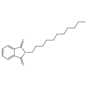 2-(Decyloxy)isoindoline-1,3-dione结构式