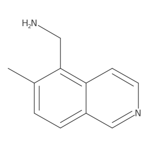 (6-Methylisoquinolin-5-yl)methanamine Structure