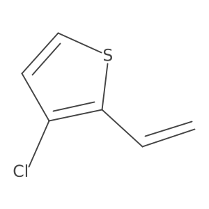 3-Chloro-2-ethenylthiophene Structure