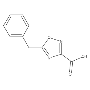 5-Benzyl-1,2,4-oxadiazole-3-carboxylic acid Structure