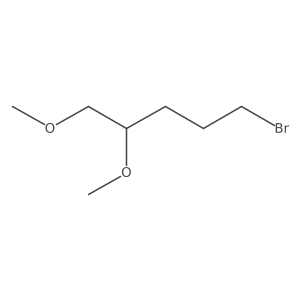 5-Bromo-1,2-dimethoxypentane结构式