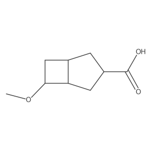 6-Methoxybicyclo[3.2.0]heptane-3-carboxylic acid Structure