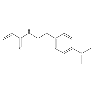 N-[1-[4-(Dimethylamino)phenyl]propan-2-yl]prop-2-enamide Structure