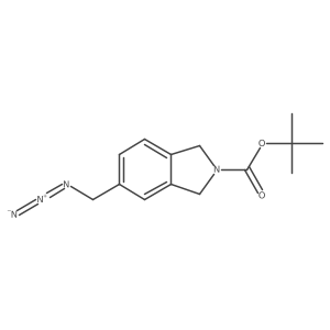 Tert-butyl 5-(azidomethyl)-1,3-dihydroisoindole-2-carboxylate Structure