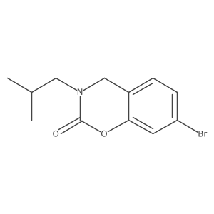 7-bromo-3-isobutyl-4H-1,3-benzoxazin-2-one Structure