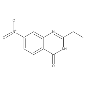 2-Ethyl-7-nitro-4(3H)-quinazolinone结构式