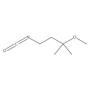 1-Isocyanato-3-methoxy-3-methylbutane Structure