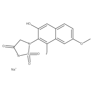 Tegeprotafib sodium Structure