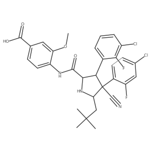 Idasanutlin (enantiomer)结构式