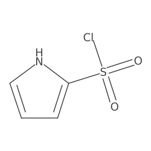 1H-pyrrole-2-sulfonyl chloride结构式