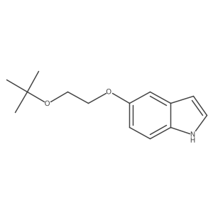 5-(2-(tert-butoxy)ethoxy)-1H-indole结构式
