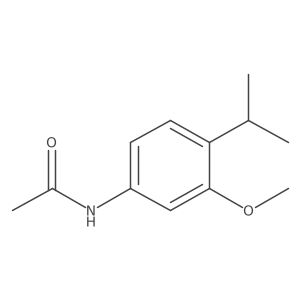 N-(4-Isopropyl-3-methoxy-phenyl)-acetamide Structure