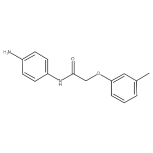 N-(4-Aminophenyl)-2-(3-methylphenoxy)acetamide Structure