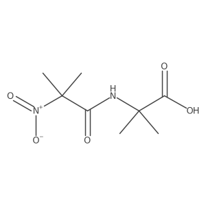 Alanine, 2-methyl-N-(2-methyl-2-nitropropionyl)- Structure