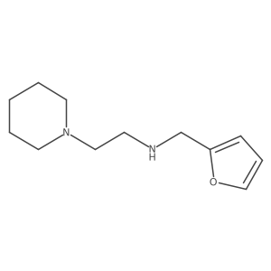 N-(2-Furylmethyl)-2-piperidin-1-ylethanamine结构式