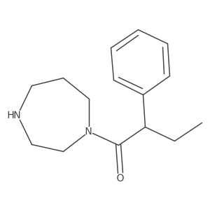 1-(1,4-Diazepan-1-YL)-2-phenylbutan-1-one Structure