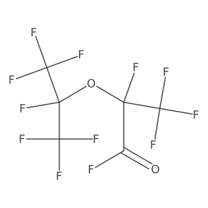 Perfluoro-2-isopropoxypropionyl fluoride Structure