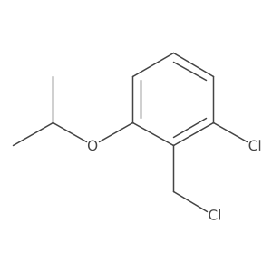 1-Chloro-2-(chloromethyl)-3-(1-methylethoxy)benzene Structure