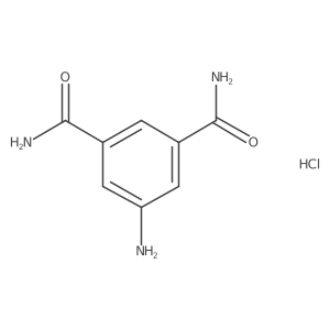 5-Aminoisophthalamide hydrochloride结构式