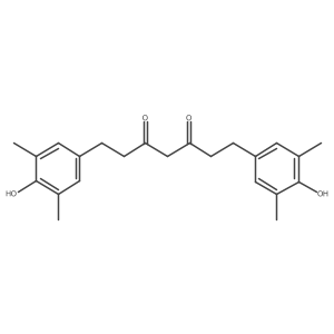 1,7-Bis(4-hydroxy-3,5-dimethylphenyl)-3,5-heptanedione Structure