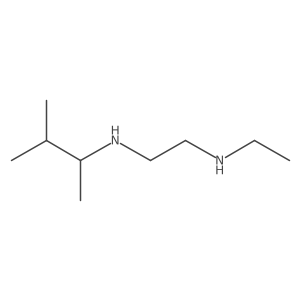 N1-(1,2-Dimethylpropyl)-N2-ethyl-1,2-ethanediamine Structure