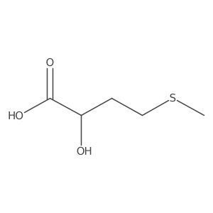 DL-2-Hydroxy-4-(methylthio)butanoic Acid-13C4 Structure