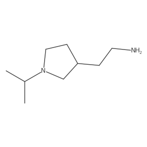 2-[1-(Propan-2-yl)pyrrolidin-3-yl]ethan-1-amine结构式
