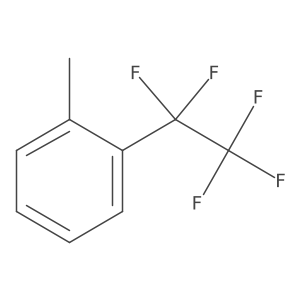 2-(Pentafluoroethyl)toluene Structure
