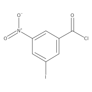 3-Iodo-5-nitrobenzoyl chloride结构式