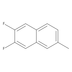2,3-Difluoro-6-methylnaphthalene结构式