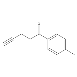 1-(4-Methylphenyl)pent-4-yn-1-one Structure