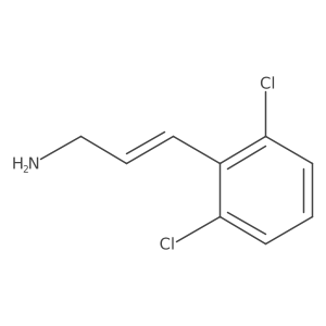 3-(2,6-Dichlorophenyl)prop-2-en-1-amine结构式