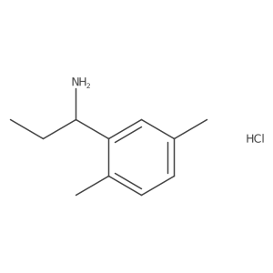 (S)-1-(2,5-Dimethylphenyl)propan-1-amine hcl结构式