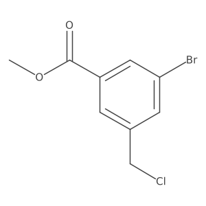 Methyl 3-bromo-5-(chloromethyl)benzoate Structure