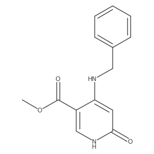 methyl 4-(benzylamino)-6-oxo-1H-pyridine-3-carboxylate Structure