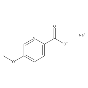 Sodium 5-methoxypicolinate结构式