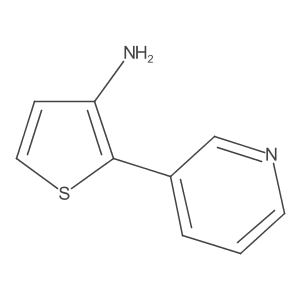 2-(Pyridin-3-yl)thiophen-3-amine结构式